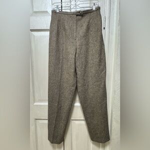 Classic Brown Straight Leg Women's Pants